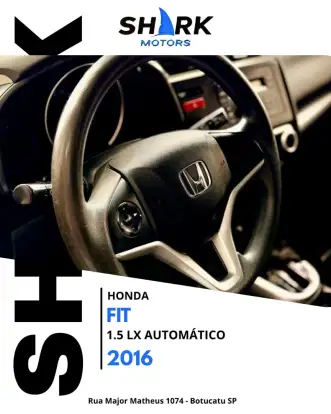 HONDA-FIT-1.5 LX 16V FLEX 4P AUTOMÁTICO HONDA-FIT-2015