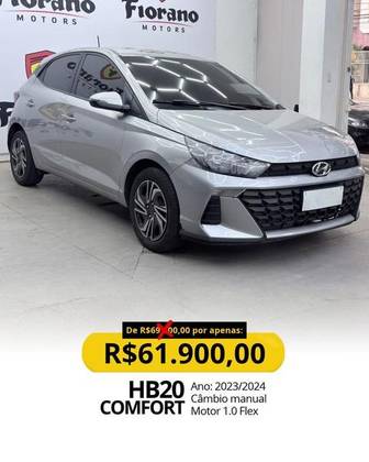 HYUNDAI HB20 1.0 12V FLEX COMFORT MANUAL
