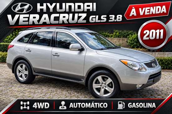 HYUNDAI-VERACRUZ-3.8 V6 GASOLINA 4WD AUTOMÁTICO HYUNDAI-VERACRUZ-2010