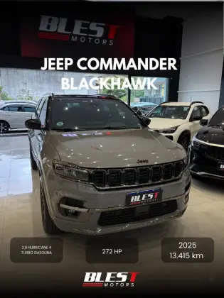 JEEP COMMANDER 2.0 HURRICANE 4 TURBO GASOLINA BLACKHAWK AT9