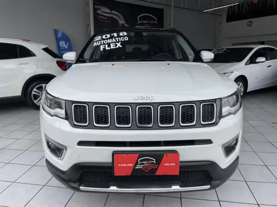 JEEP-COMPASS-2.0 16V FLEX LIMITED AUTOMÁTICO JEEP-COMPASS-2017