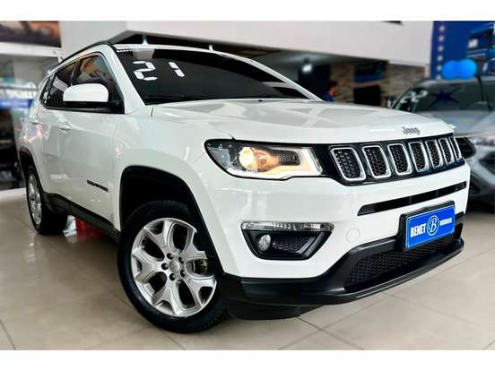 JEEP-COMPASS-2.0 16V FLEX LONGITUDE AUTOMÁTICO JEEP-COMPASS-2021