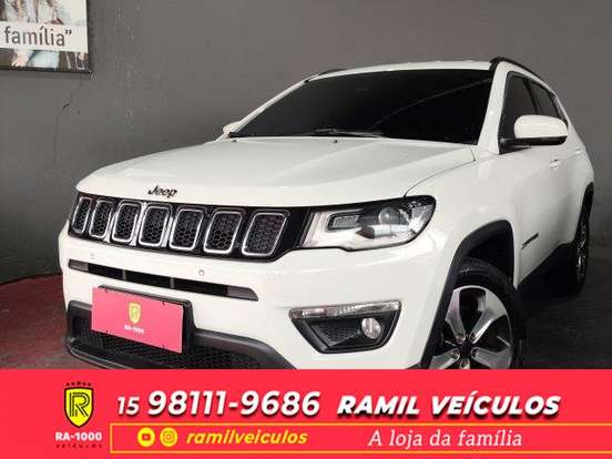 JEEP-COMPASS-2.0 16V FLEX LONGITUDE AUTOMÁTICO JEEP-COMPASS-2018