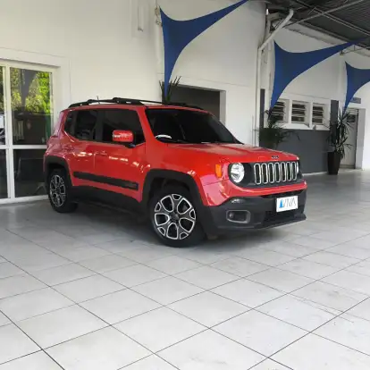 JEEP-RENEGADE-1.8 16V FLEX LONGITUDE 4P AUTOMÁTICO JEEP-RENEGADE-2015