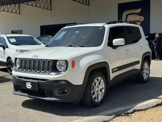 JEEP-RENEGADE-1.8 16V FLEX LONGITUDE 4P AUTOMÁTICO JEEP-RENEGADE-2015