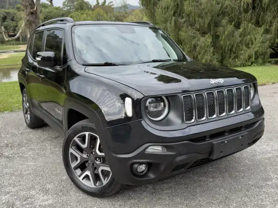 JEEP-RENEGADE-1.8 16V FLEX LONGITUDE 4P AUTOMÁTICO JEEP-RENEGADE-2021