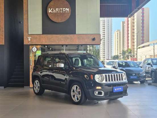 JEEP-RENEGADE-1.8 16V FLEX LIMITED 4P AUTOMÁTICO JEEP-RENEGADE-2018