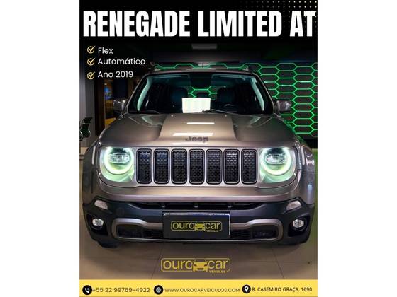 JEEP RENEGADE 1.8 16V FLEX LIMITED 4P AUTOMÁTICO