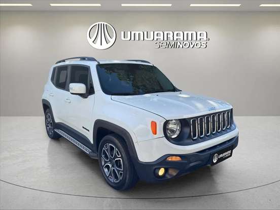 JEEP-RENEGADE-1.8 16V FLEX LONGITUDE 4P AUTOMÁTICO JEEP-RENEGADE-2018