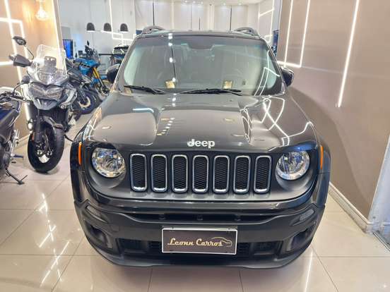 JEEP-RENEGADE-1.8 16V FLEX LONGITUDE 4P AUTOMÁTICO JEEP-RENEGADE-2016