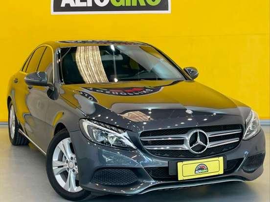 MERCEDES-BENZ-C 180-1.6 CGI EXCLUSIVE 16V TURBO GASOLINA 4P AUTOMÁTICO MERCEDES-BENZ-C 180-2015