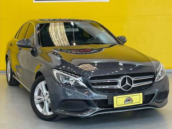 MERCEDES-BENZ-C 180-1.6 CGI EXCLUSIVE 16V TURBO GASOLINA 4P AUTOMÁTICO MERCEDES-BENZ-C 180-2015