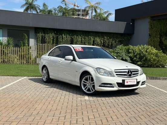MERCEDES-BENZ-C 180-1.8 CGI CLASSIC 16V TURBO GASOLINA 4P AUTOMÁTICO MERCEDES-BENZ-C 180-2012