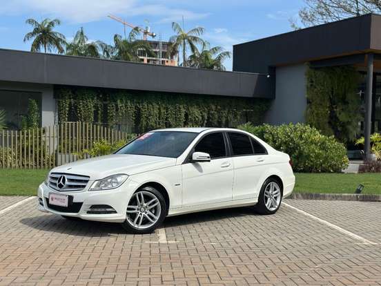 MERCEDES-BENZ-C 180-1.8 CGI CLASSIC 16V TURBO GASOLINA 4P AUTOMÁTICO MERCEDES-BENZ-C 180-2012