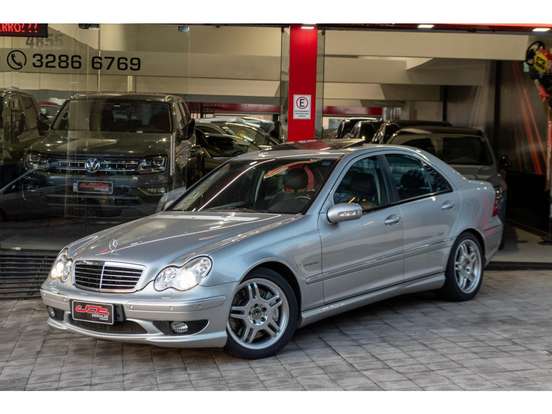 MERCEDES-BENZ-C 32K AMG-3.2 SEDAN V6 24V GASOLINA 4P AUTOMÁTICO MERCEDES-BENZ-C 32K AMG-2001