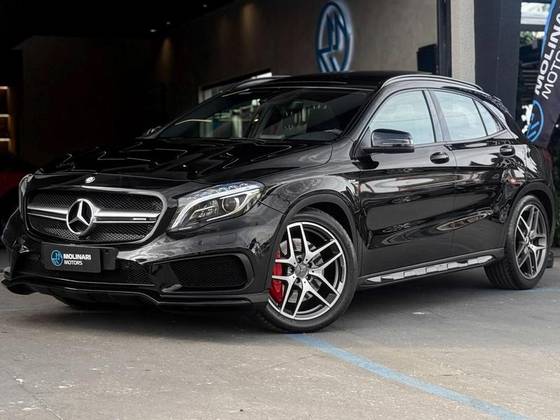 MERCEDES-BENZ GLA 45 AMG 2.0 16V TURBO GASOLINA 4P AUTOMÁTICO