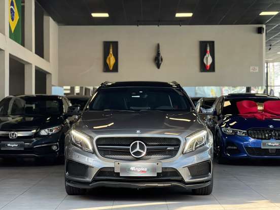 MERCEDES-BENZ-GLA 45 AMG-2.0 16V TURBO GASOLINA 4P AUTOMÁTICO MERCEDES-BENZ-GLA 45 AMG-2015