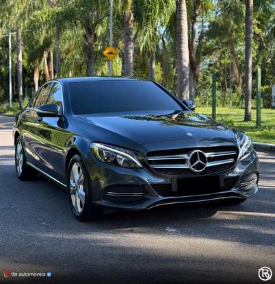 MERCEDES-BENZ-C 180-1.6 CGI AVANTGARDE 16V TURBO GASOLINA 4P AUTOMÁTICO MERCEDES-BENZ-C 180-2015