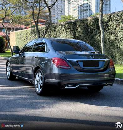 MERCEDES-BENZ-C 180-1.6 CGI AVANTGARDE 16V TURBO GASOLINA 4P AUTOMÁTICO MERCEDES-BENZ-C 180-2015