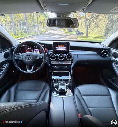 MERCEDES-BENZ-C 180-1.6 CGI AVANTGARDE 16V TURBO GASOLINA 4P AUTOMÁTICO MERCEDES-BENZ-C 180-2015