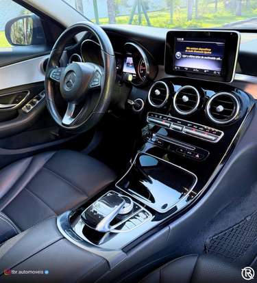 MERCEDES-BENZ-C 180-1.6 CGI AVANTGARDE 16V TURBO GASOLINA 4P AUTOMÁTICO MERCEDES-BENZ-C 180-2015
