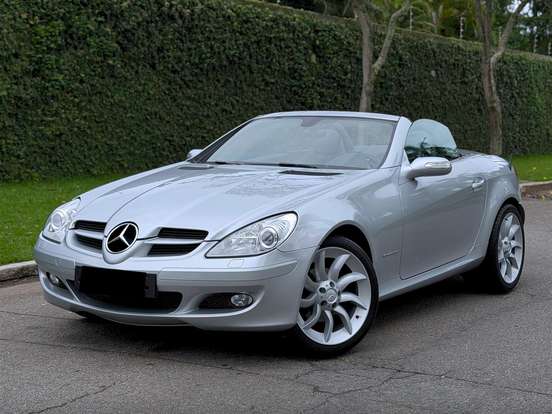 MERCEDES-BENZ-SLK 200-1.8 16V KOMPRESSOR GASOLINA AUTOMÁTICO MERCEDES-BENZ-SLK 200-2007