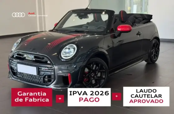 MINI COOPER 2.0 16V TWINPOWER GASOLINA JOHN COOPER WORKS CABRIO STEPTRONIC