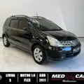 NISSAN LIVINA 1.6 16V FLEX 4P MANUAL NISSAN LIVINA 1.6 16V FLEX 4P MANUAL