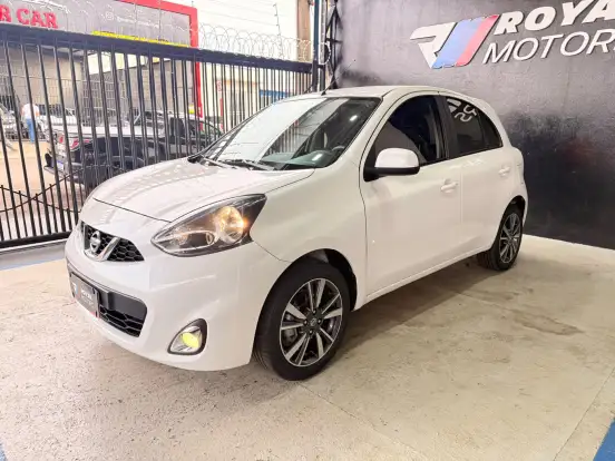 NISSAN-MARCH-1.6 SL 16V FLEX 4P XTRONIC NISSAN-MARCH-2018