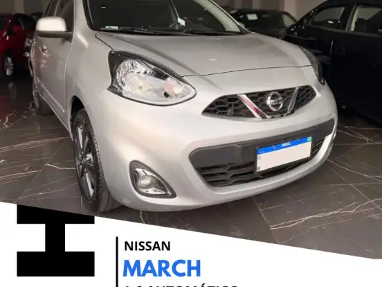NISSAN-MARCH-1.6 SL 16V FLEX 4P XTRONIC NISSAN-MARCH-2017