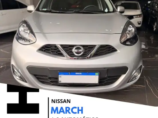 NISSAN-MARCH-1.6 SL 16V FLEX 4P XTRONIC NISSAN-MARCH-2017