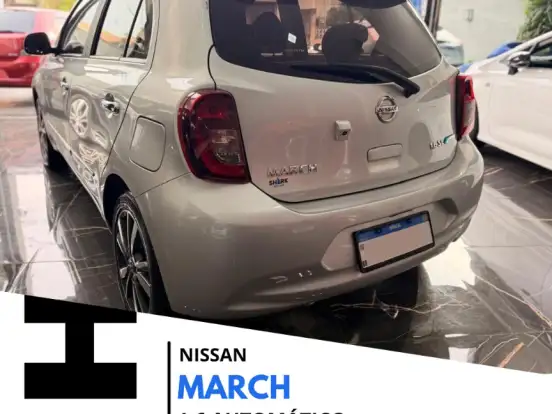 NISSAN-MARCH-1.6 SL 16V FLEX 4P XTRONIC NISSAN-MARCH-2017