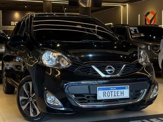 NISSAN-MARCH-1.6 SL 16V FLEX 4P XTRONIC NISSAN-MARCH-2017