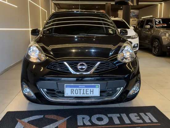 NISSAN-MARCH-1.6 SL 16V FLEX 4P XTRONIC NISSAN-MARCH-2017