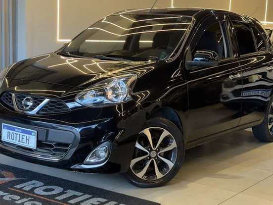 NISSAN-MARCH-1.6 SL 16V FLEX 4P XTRONIC NISSAN-MARCH-2017