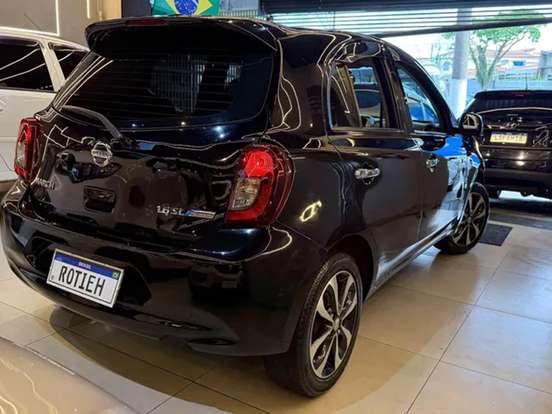 NISSAN-MARCH-1.6 SL 16V FLEX 4P XTRONIC NISSAN-MARCH-2017