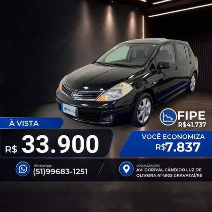 NISSAN TIIDA 1.8 SL 16V FLEX 4P AUTOMÁTICO
