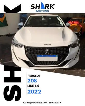 PEUGEOT-208-1.6 16V FLEX LIKE MANUAL PEUGEOT-208-2021