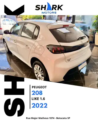 PEUGEOT-208-1.6 16V FLEX LIKE MANUAL PEUGEOT-208-2021