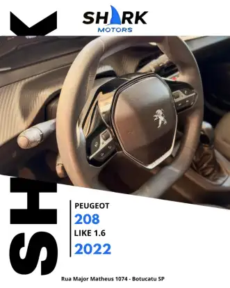 PEUGEOT-208-1.6 16V FLEX LIKE MANUAL PEUGEOT-208-2021