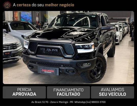 RAM 1500 5.7 V8 GASOLINA REBEL CD 4X4 AUTOMÁTICO