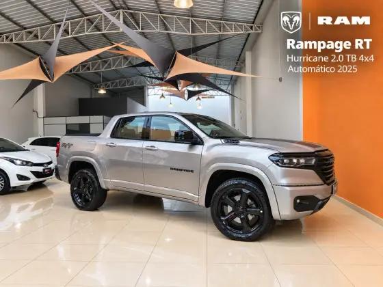 RAM RAMPAGE 2.0 HURRICANE 4 TURBO GASOLINA R/T 4X4 AUTOMÁTICO