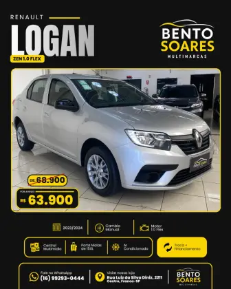 RENAULT LOGAN 1.0 12V SCE FLEX LIFE MANUAL