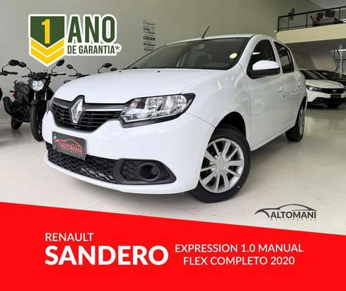 RENAULT-SANDERO-1.0 12V SCE FLEX EXPRESSION MANUAL RENAULT-SANDERO-2019