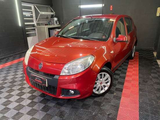 RENAULT-SANDERO-1.6 EXPRESSION 8V FLEX 4P MANUAL RENAULT-SANDERO-2010