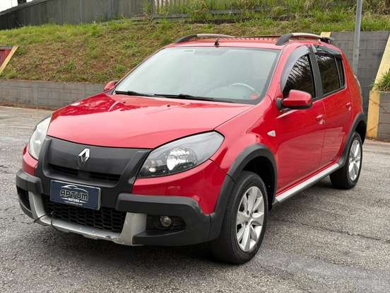 RENAULT-SANDERO-1.6 STEPWAY 16V FLEX 4P AUTOMÁTICO RENAULT-SANDERO-2013