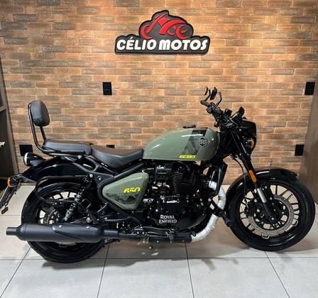 ROYAL ENFIELD SHOTGUN 650 DRILL GREEN 