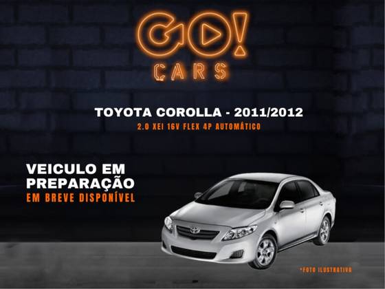 TOYOTA COROLLA 2.0 XEI 16V FLEX 4P AUTOMÁTICO