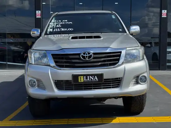 TOYOTA-HILUX-3.0 SR 4X4 CD 16V TURBO INTERCOOLER DIESEL 4P AUTOMÁTICO TOYOTA-HILUX-2012
