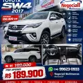TOYOTA HILUX SW4 2.8 SRX 4X4 7 LUGARES 16V TURBO INTERCOOLER DIESEL 4P AUTOMÁTICO TOYOTA HILUX SW4 2.8 SRX 4X4 7 LUGARES 16V TURBO INTERCOOLER DIESEL 4P AUTOMÁTICO